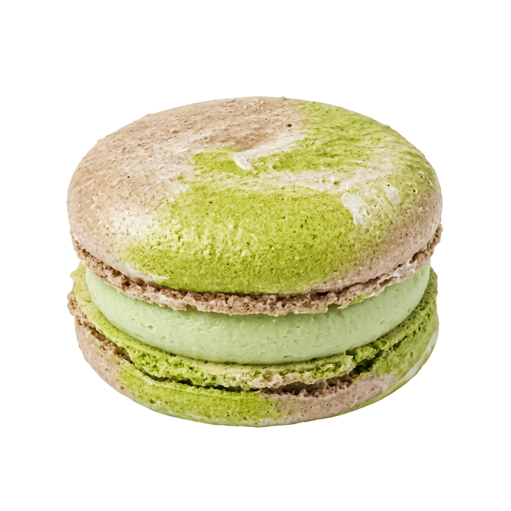 macaron coconut-lime