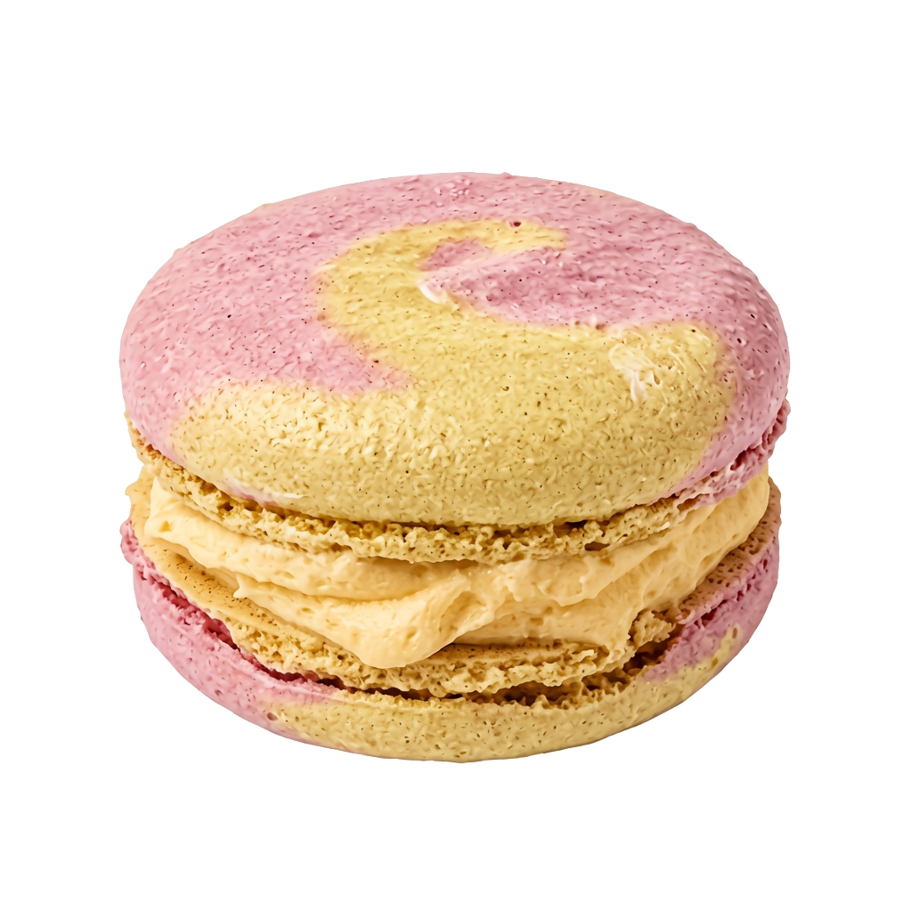macaron passion-fruit