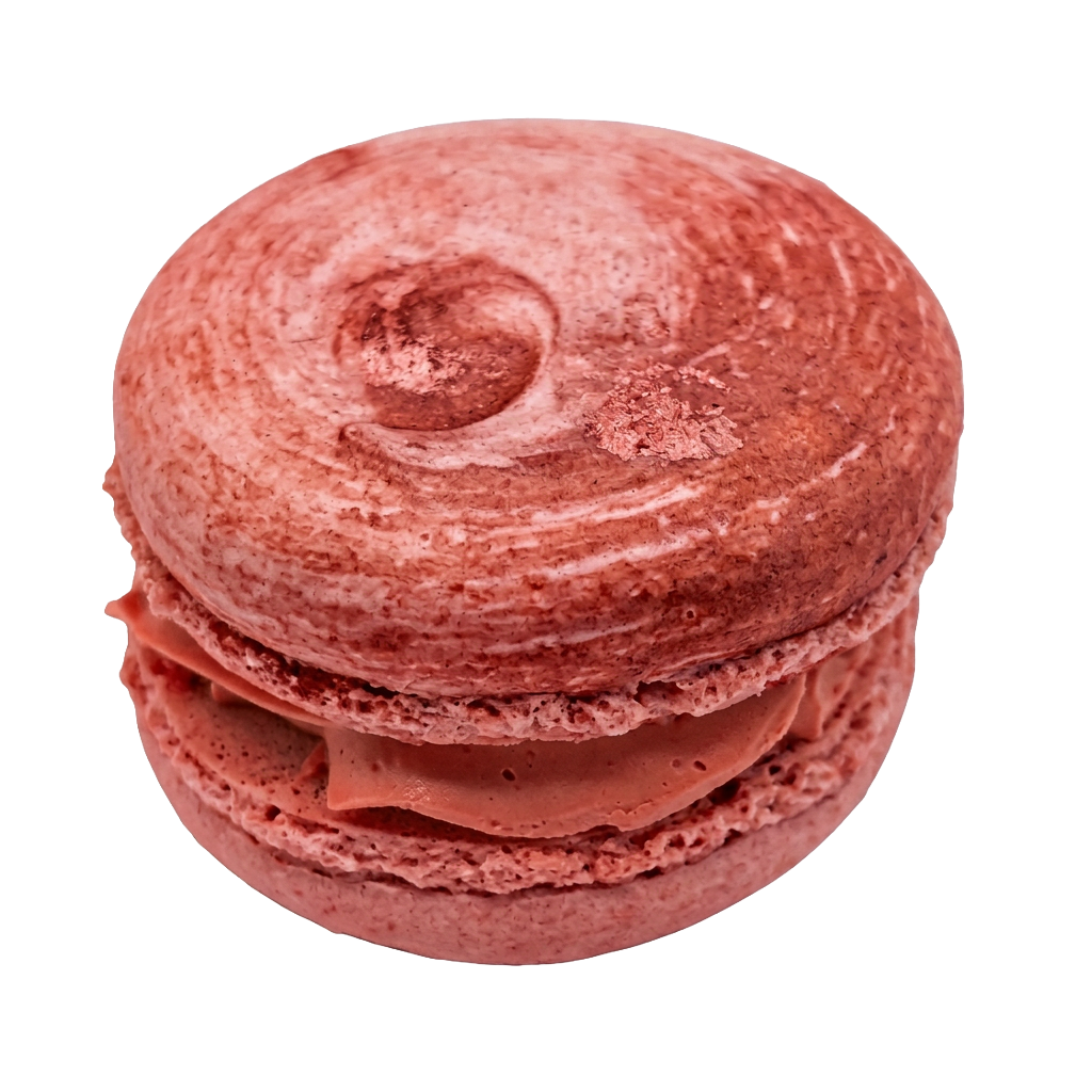 macaron raspberry