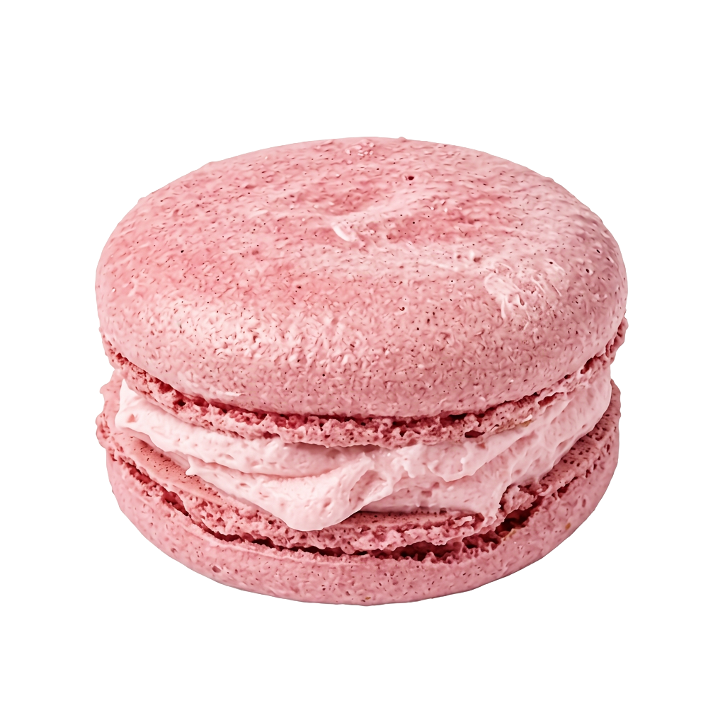 macaron strawberry