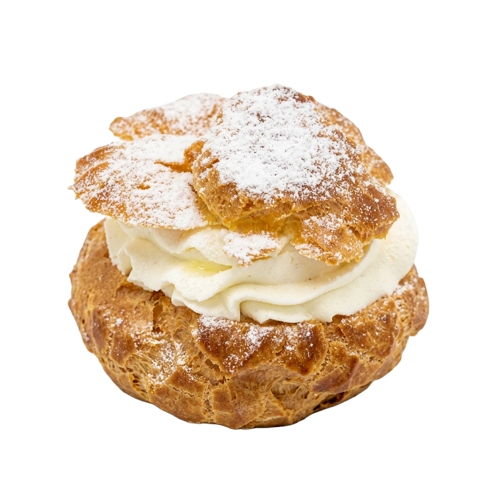 custard cream puff